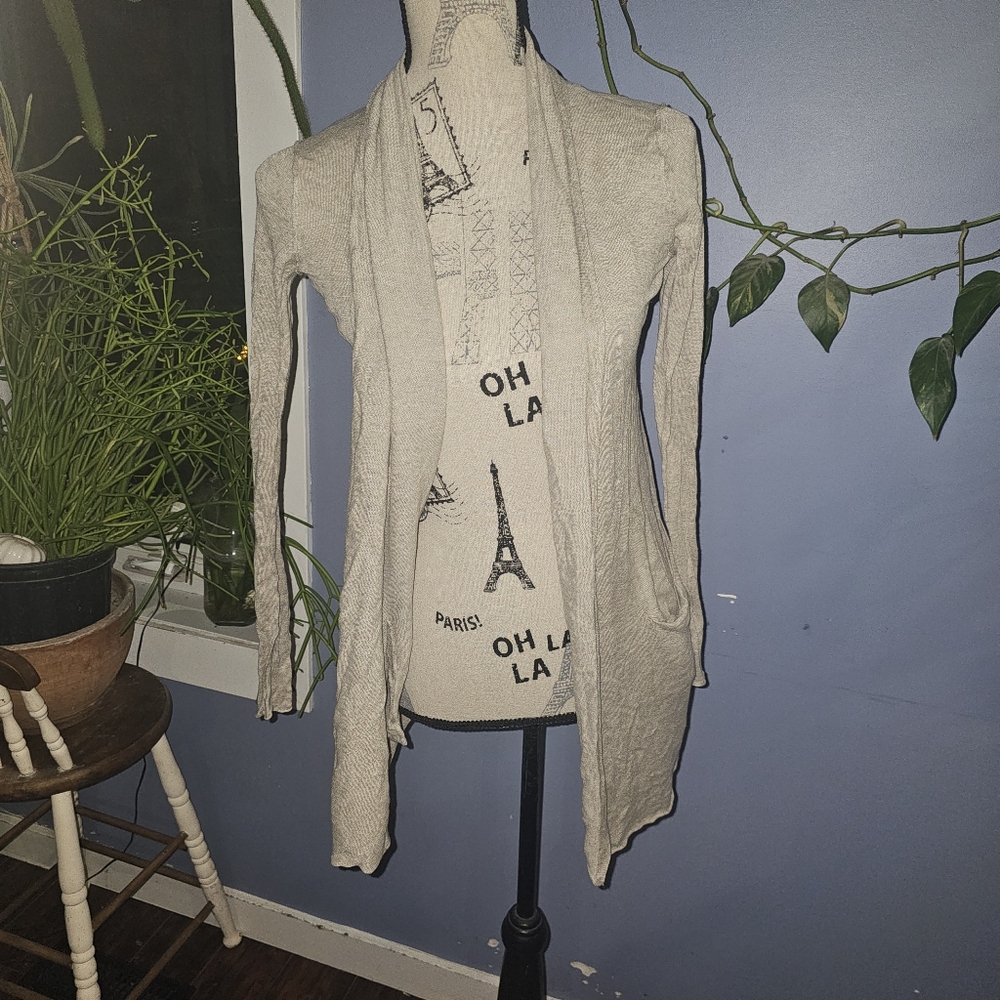 3/20.00. Linen babaton cardigan